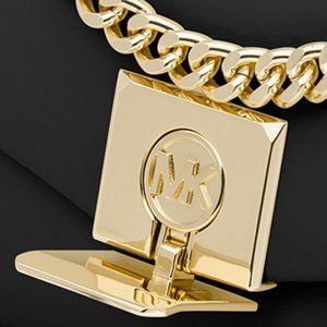 Michael Kors Lita Small Leather Crossbody Bag - Black